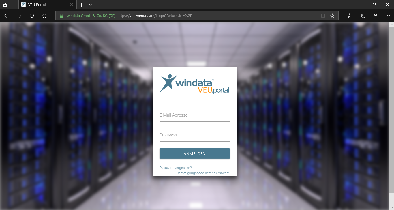 Login VEU-Portal