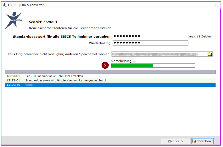 Umstellung auf windata.EBICS Schritt 1 von 3 Verarbeitung.png